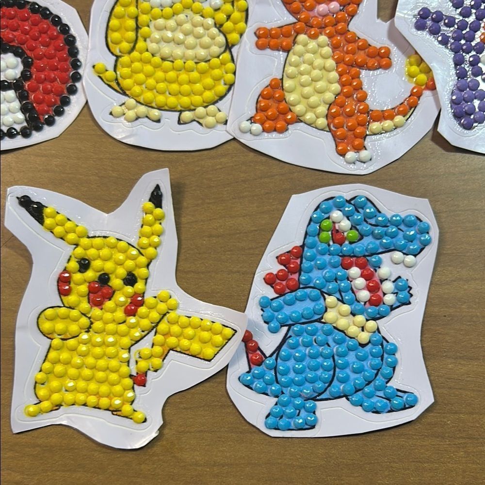 Colorful Pokémon Sticker Set - Picture 4 of 4